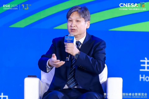 索英電氣王仕城參加ESIE2025儲能領袖高端對話